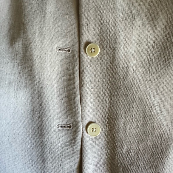 Wilfred Freeform Shirt Frozen Grey Off White Ecru XL - Picture 10 of 13